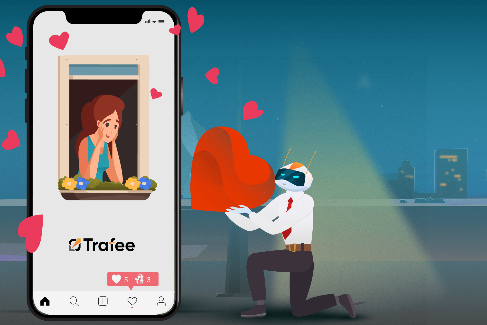Earn money on dating, Instagram, and stories