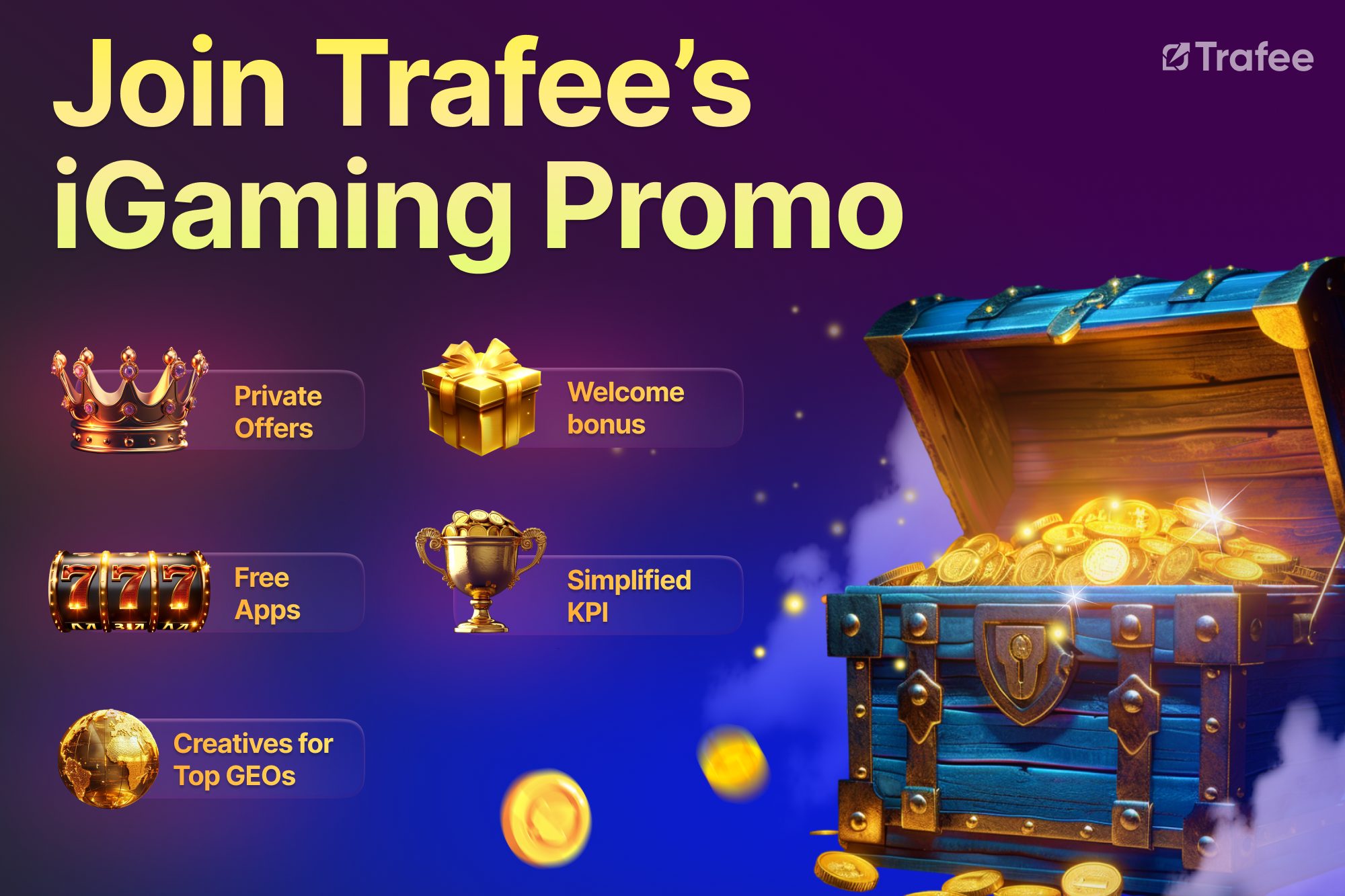 Join the iGaming Promo with Trafee!
